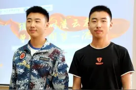 这对双胞胎兄弟真厉害，高考后双双考入航空大学，理想是报效祖国图片