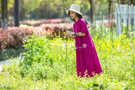 选棉麻的可参考这三种搭配，好看不贵，七八月天气热穿刚刚好图片