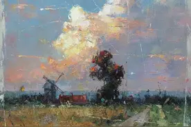 前苏联画家 斯波斯基 作品欣赏图片