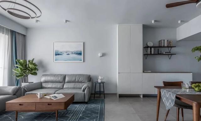 以舒适感为主旋律的88㎡小家，优化布局，两室变三室，好看又好住