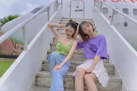 又美又飒的天航女孩，圆梦蓝天当上空姐，最喜欢看沿途的风景图片