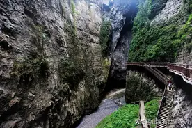 重庆到宜昌高铁将开工 途径涪陵设站 栈道穿行地缝峡谷惊艳震撼图片