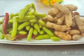 五香毛豆怎样煮才好吃？把握2点，毛豆煮出来颜色嫩绿有滋有味图片