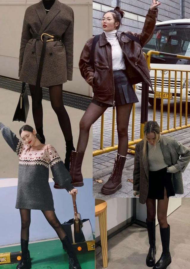 时尚圈的女孩不穿光腿神器穿什么？