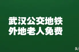 65岁以上外地老年人在武汉乘地铁公交车琐记图片