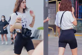 女生外穿瑜伽裤尴尬怎么办？注意这3点，穿上时髦又显身材图片