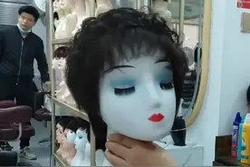 阿姨想买假发两年了图片