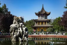 西安城墙内最大的公园，背后有一段悲壮历史，现已变成大型婚介所图片