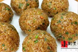 糯米饭团这样做软糯入味，口感鲜香，营养丰富，吃一次就念念不忘图片