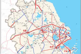2025年长三角江浙沪皖各省市轨道交通规划放大示意图图片