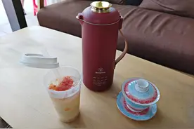 下午茶喝果汁，自己制作更好美味，美国西屋迷你小型豆浆机榨汁杯图片