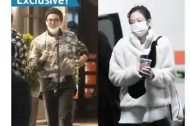 权志龙被爆与JENNIE秘密约会，恋爱已经一年多图片