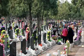 清明上坟磕头不要磕错，古人讲究“神三鬼四”，磕多磕少都不行图片