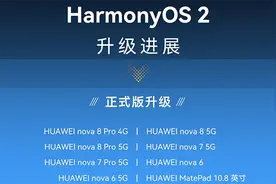 鸿蒙官宣第二批正式版系统升级名单，7款华为nova系列机型可升级图片