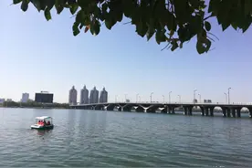 被誉为“北方水城”，魅力南阳，白河美景似江南图片