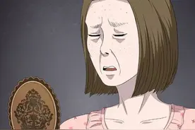 漫画：改变容貌的镜子图片