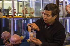 云游通州：玉雕大师45年如一日磨炼功夫与艺术，铸就玉雕佳作图片