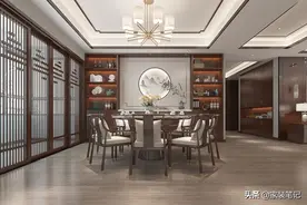 参观完她家，才知道新中式风有多美，152㎡简单清澈，时尚有品位图片