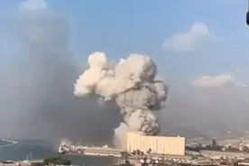 黎巴嫩 "核弹级"大爆炸，又是硝酸铵！图片