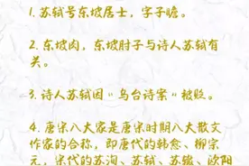 人物 | 段子届的开山鼻祖——苏东坡！附相关考点图片