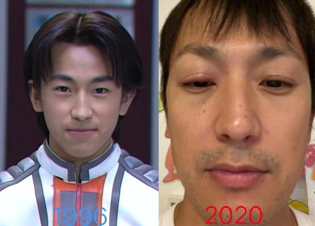 《迪迦》演员24年对比照，丽娜变化最大，队长不老女神，大古帅