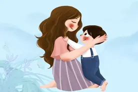 孩子求抱抱，是在向你传达这几种信号，当父母的要知道图片