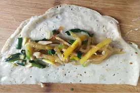 正月二十吃“卷卷”,特色美食吃出临汾味儿图片