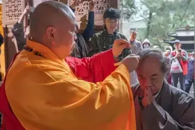 72岁蔡志忠少林寺出家！4岁立志，70年追梦成著名华人漫画家图片