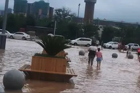 一位挖掘机司机自述：暴雨中拖了10多辆车，因收费50元被指责，感觉很委屈图片