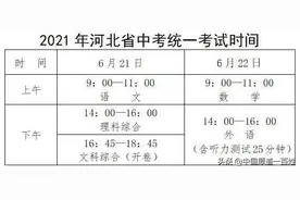 增加5743人！邢台中考报名人数超9万图片