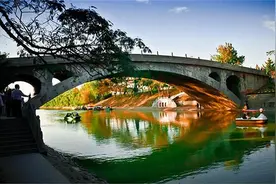 赵州桥，隋代李春设计建造，梁思成和茅以升推崇，现在是假古桥？图片