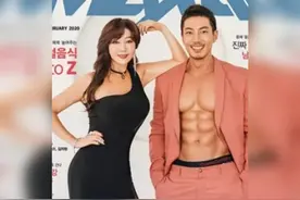 韩国64岁老妈携手儿子上杂志封面，面容俊身材傲，网友：返老还童图片