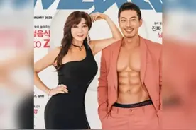 韩国64岁老妈携手儿子上杂志封面，面容俊身材傲，网友：返老还童图片