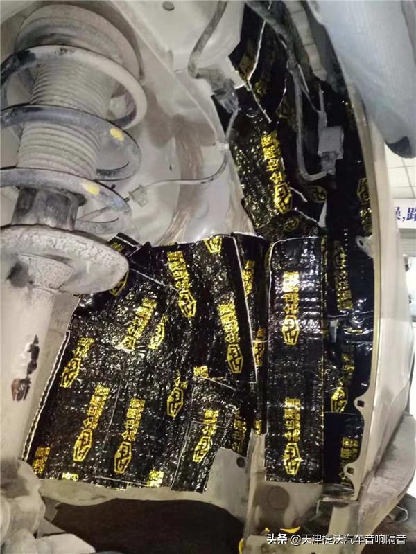 解决胎噪和低频噪音 现代ix35汽车隔音改装