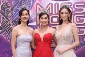 2021香港小姐看点多，星2代进不了前3，冠军的美貌让人移不开眼图片