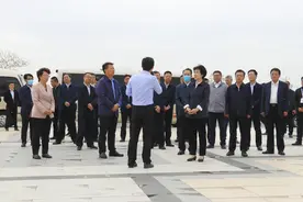 市领导调研白银希望职业技术学院和银西生态公园建设情况图片