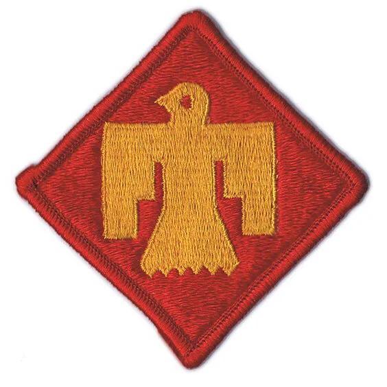 "黑豹师"美国陆军第36步兵师臂章第36步兵师1917年7月由得克萨斯州