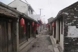 有着1000多年文字记载的历史古镇，江苏省南通余西古镇图片