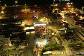 盐田港今起恢复出口重柜接收 货柜车实施预约进港图片