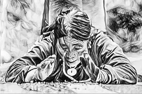 藏族阿婆虔诚之路—走向布达拉图片