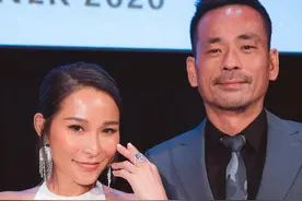 洗米嫂40岁生日全家现身，获洗米华甜蜜搂抱，秀钻戒露胜利笑容图片