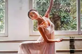 油画大师偷窥画美人，笔下芭蕾少女轻盈曼妙，一幅卖1200万图片