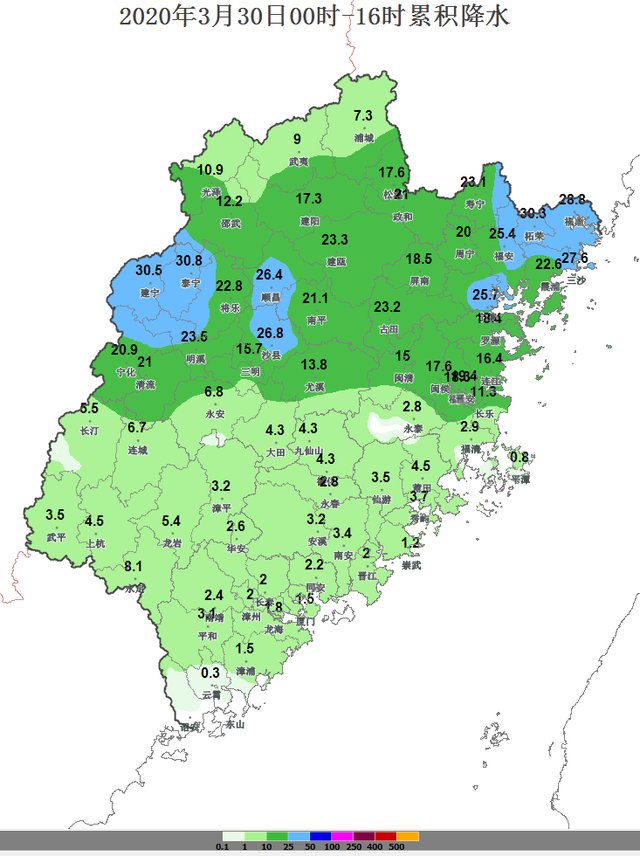 浦城:阴雨继续！全省最低温6℃，记得添衣哦！