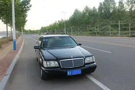 车友花4万买97款奔驰S600，又花3万整备，绿标车正常上路图片