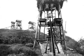 1929年，四川自贡井盐生产老照片，摄影：阿诺德·海姆 ​​​​图片