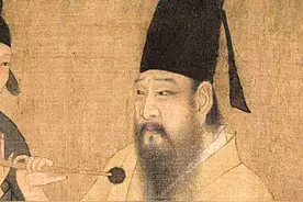 《韩熙载夜宴图》｜叹人生过往于红尘滚滚中的曲终宴散、江水东流图片