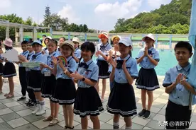 夏季防溺水，清远站南方小记者来拍公益广告了喂图片