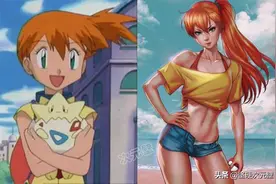 动漫角色“长大”：喜羊羊变JOJO画风，小智的长大生活太扎心图片