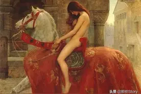 马背上的裸女，却不知道她背后的故事（震撼心灵）图片