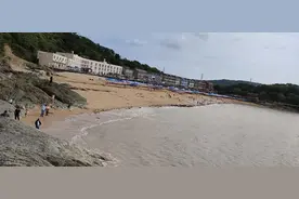 浙江台州三门木杓沙滩图片